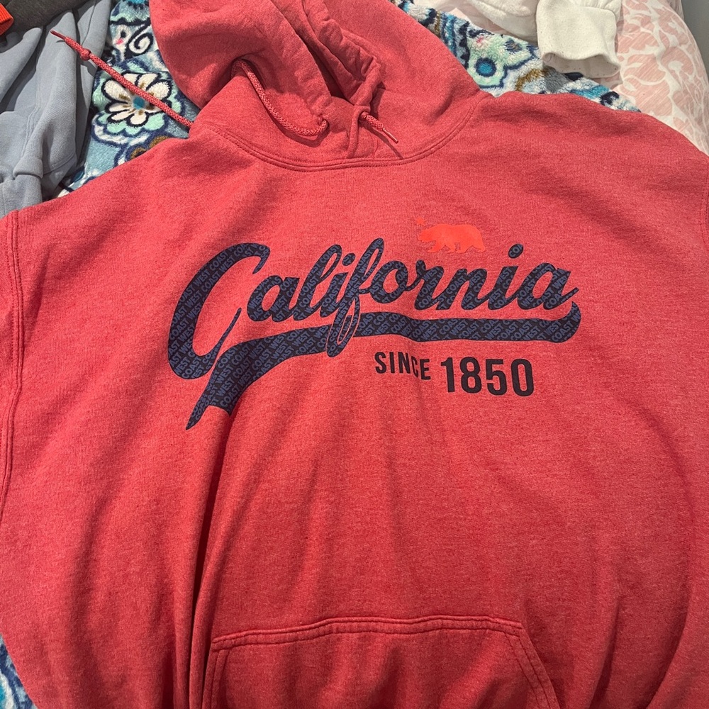 Red California Hoodie